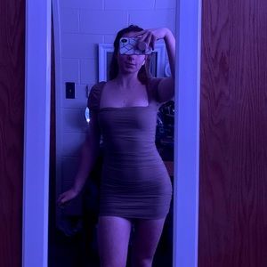 Princess Polly size 4 brown dress, never worn